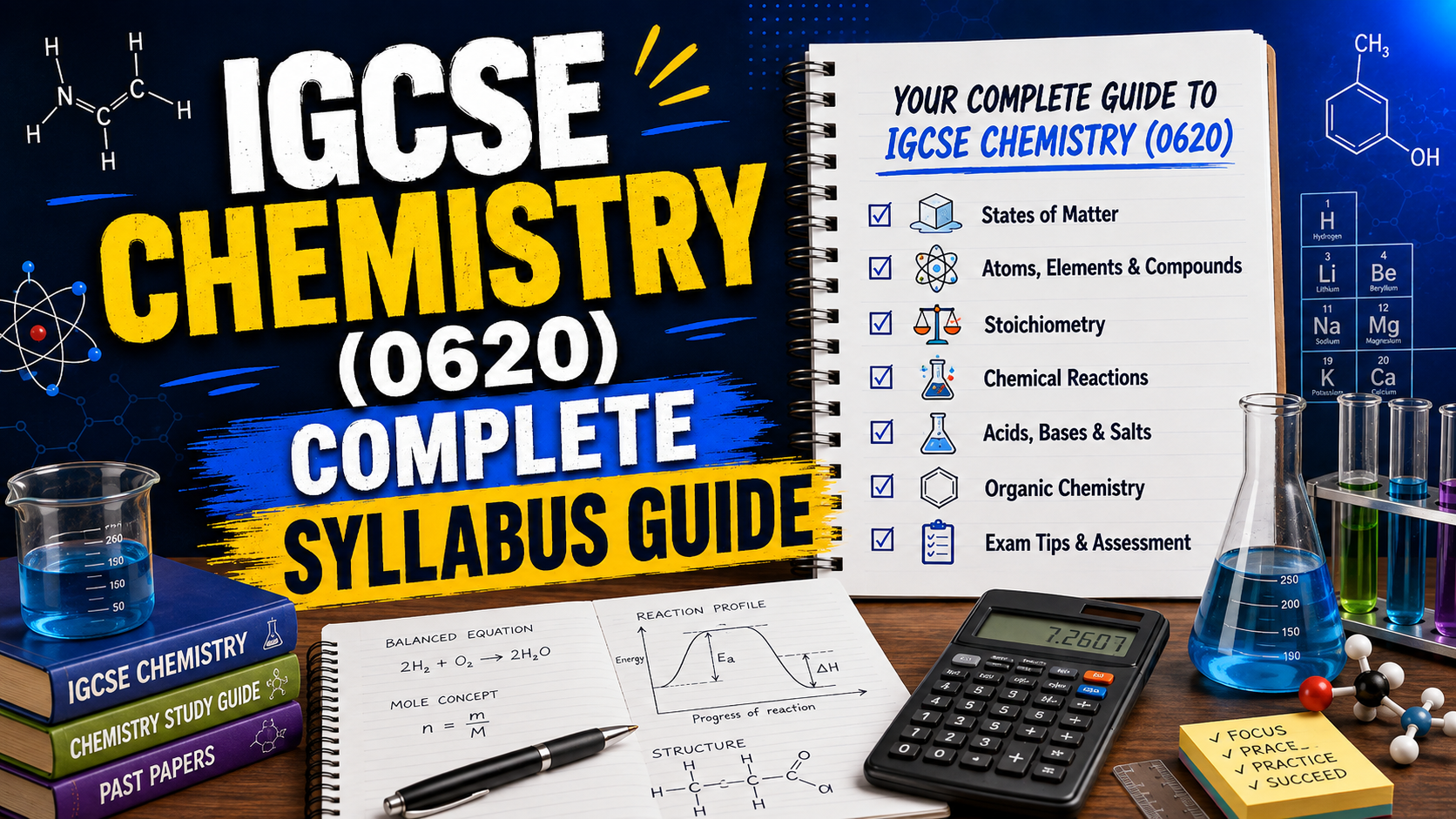 IGCSE Chemistry (0620) Complete Syllabus Guide